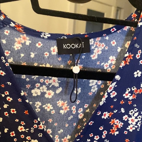 Floral Blue Dress - Picture 3 of 5